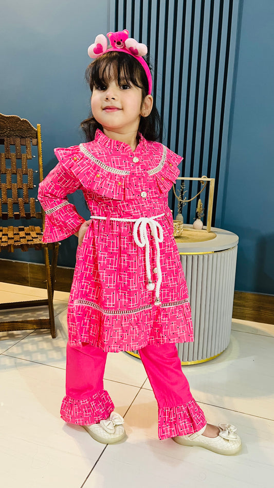 Premium Ruffle Co-Ord Set
