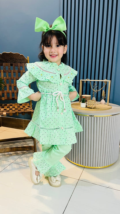 Premium Ruffle Co-Ord Set