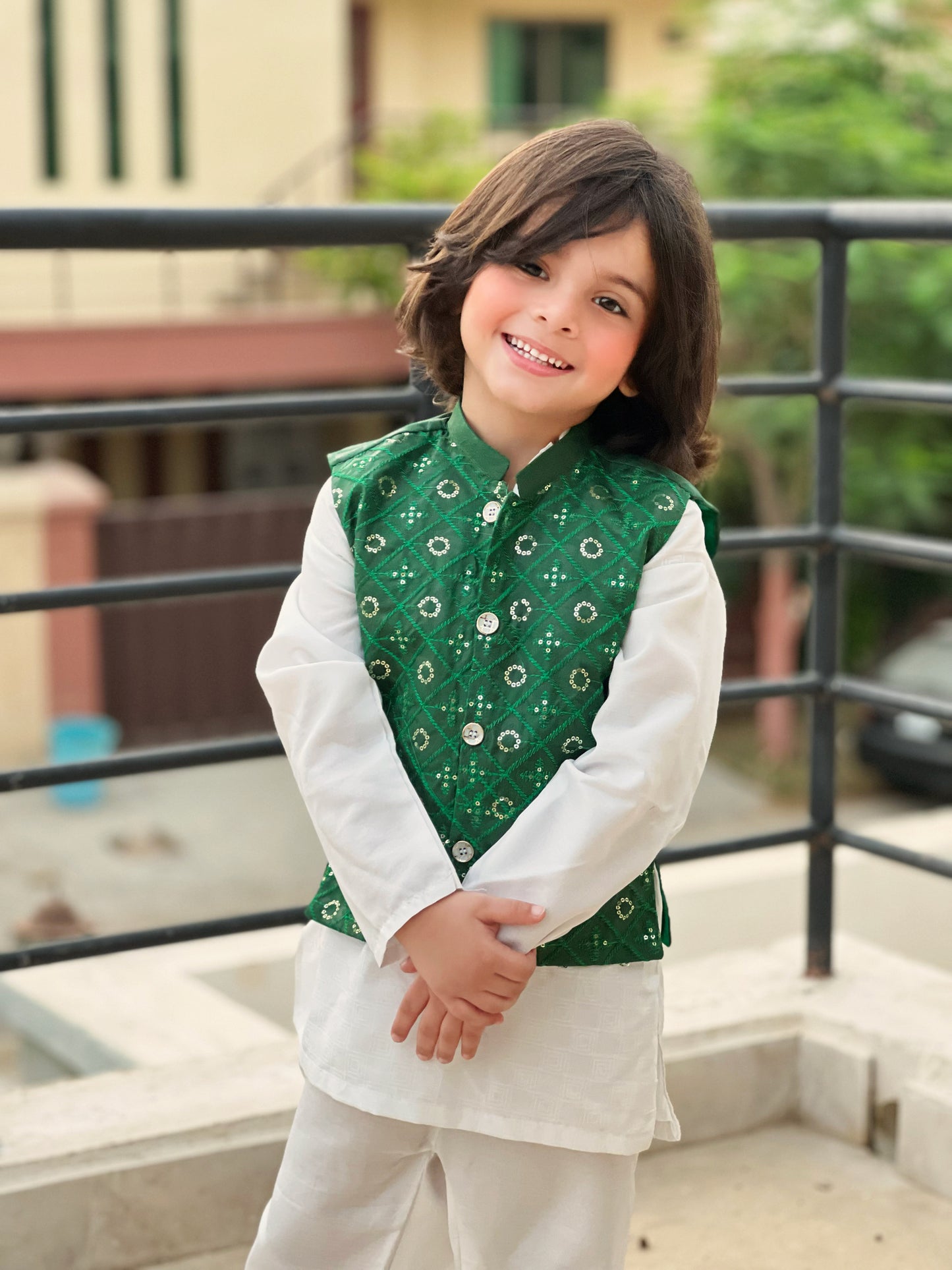 Little Patriot Kurta Suit