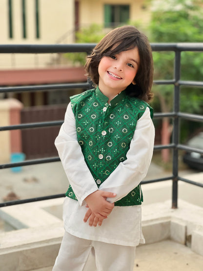 Little Patriot Kurta Suit