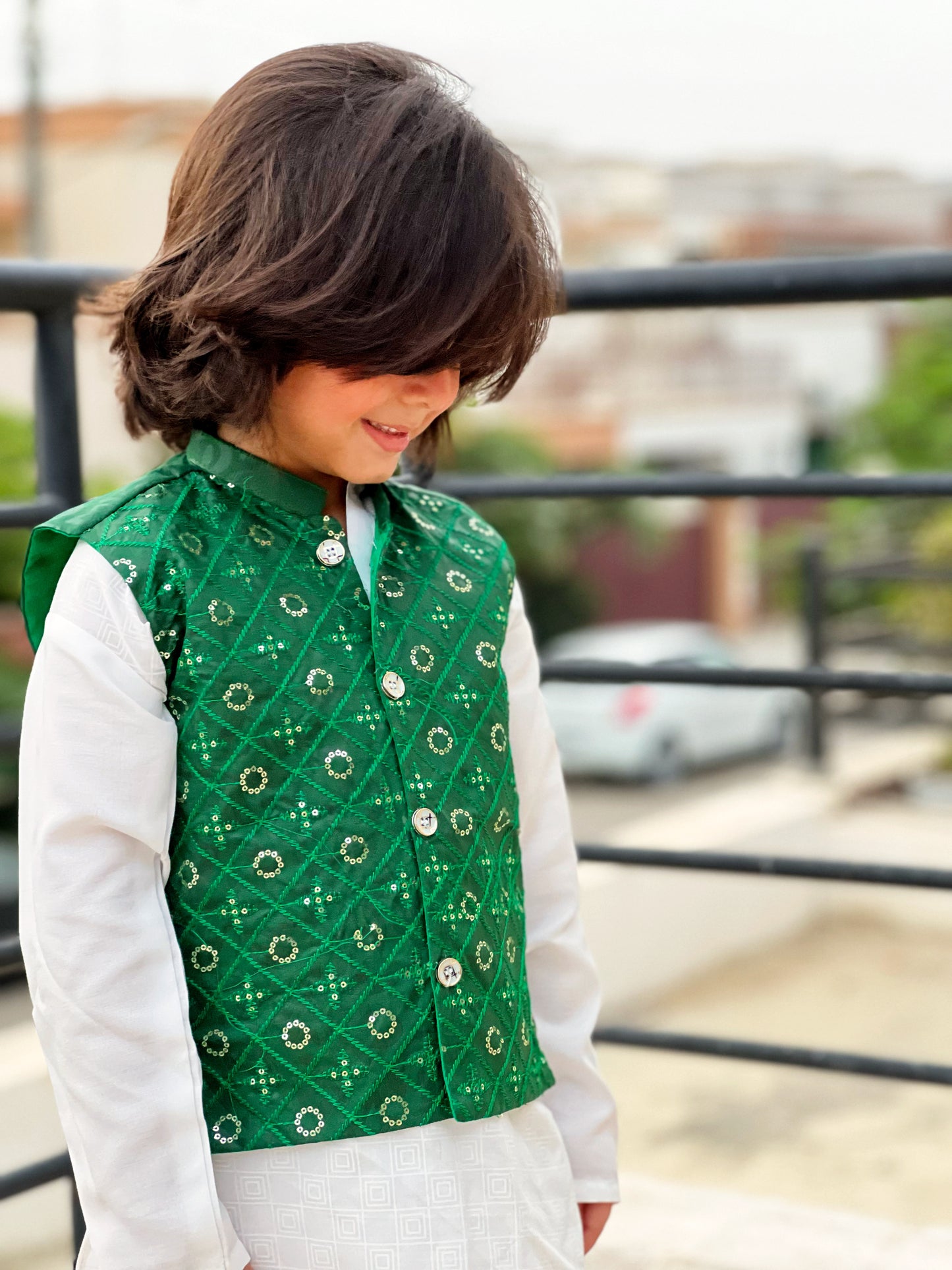 Little Patriot Kurta Suit