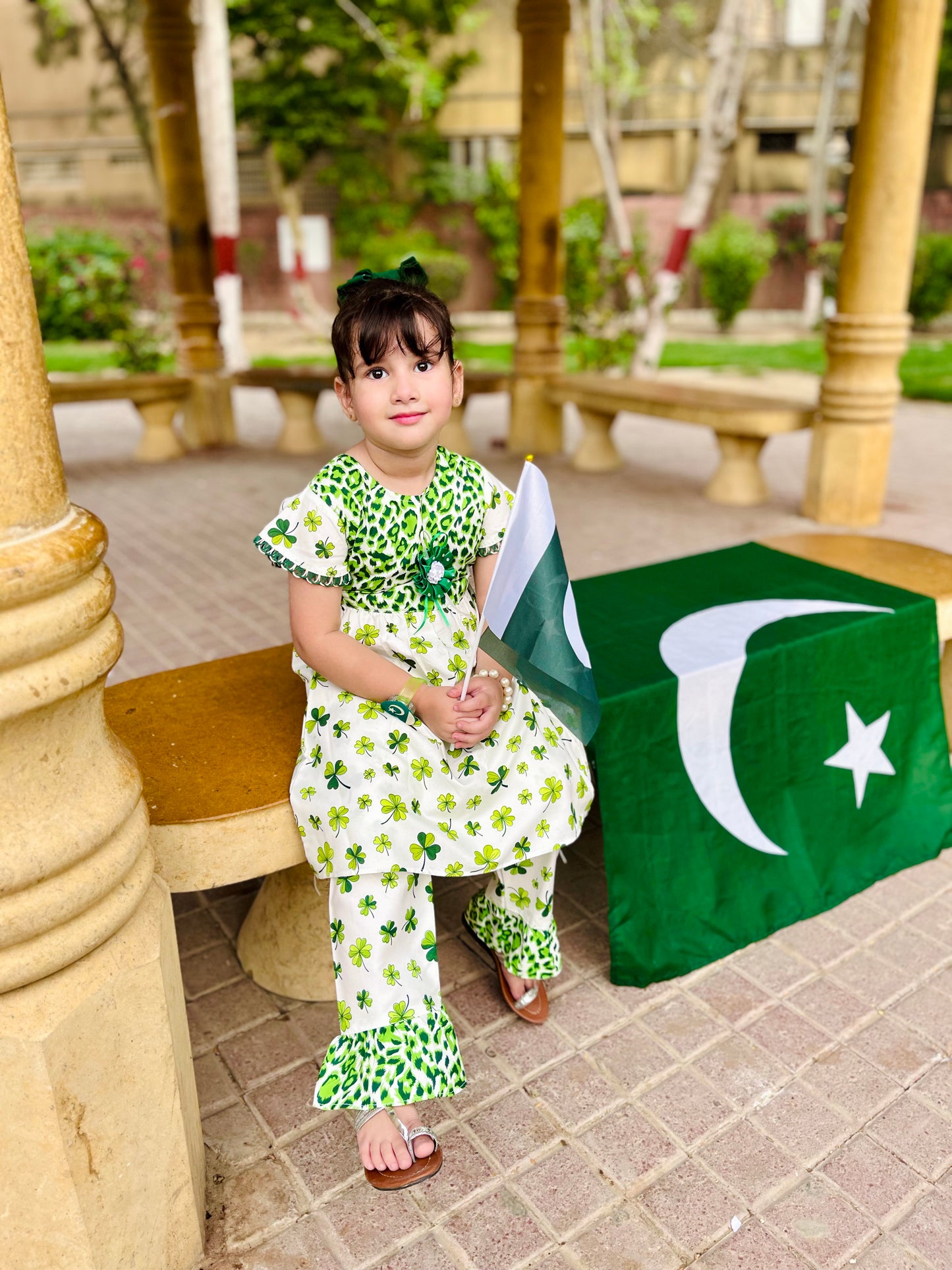 Little Patriot Girls Co-Ord Set